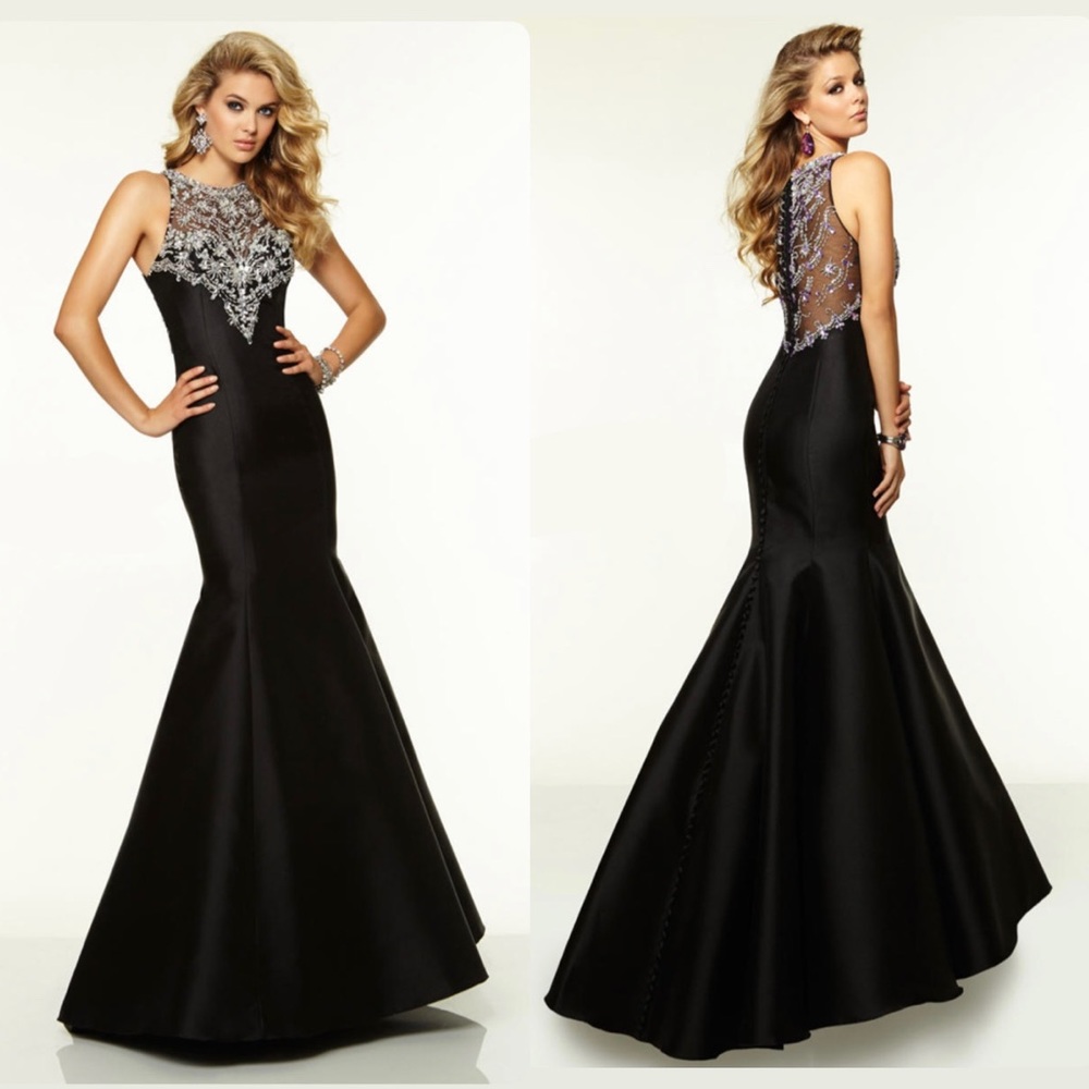 Mori Lee Mermaid Satin Gown